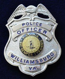 Amerikaanse politie badge Virginia