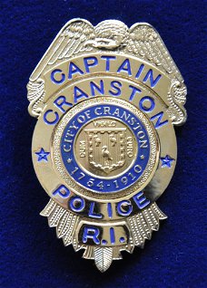 Amerikaanse politie badge Rhode Island