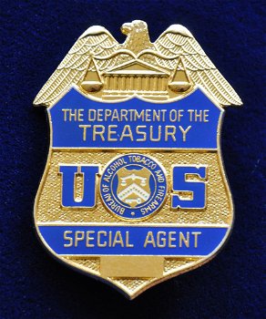 Amerikaanse politie badge Department of the Treasury - 0