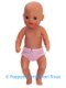 Baby Born Soft 36 cm Jurk setje blauw/roze/roosjes - 2 - Thumbnail