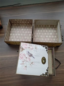 Mini album in een box vintage - 7