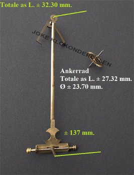 = Anker + ankerwiel = 3 gewicht regulateur =48915 - 1