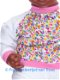 Annabel 46 cm Pyjama wit/roze/multi/dots - 1 - Thumbnail