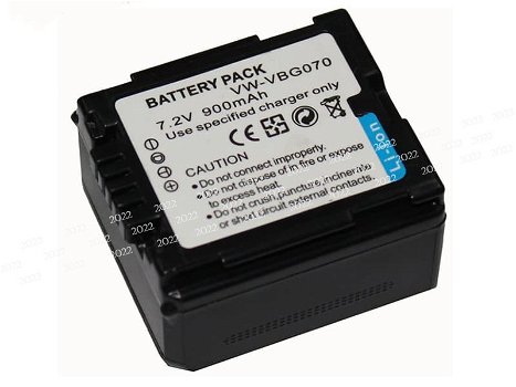 Replace High Quality Battery PANASONIC 7.2V 900mAh - 0