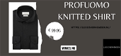 Stijlvol en verfijnd: Profuomo Knitted Shirt | Luxe Overhemden - 0 - Thumbnail