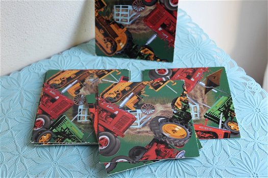 Scramble squares - vintage tractors - 2