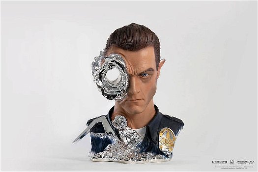 Pure Arts Terminator 2 T-1000 life-size Bust - 0