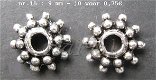 tibetaans zilveren spacers 15 - 9 mm: 10 voor 0,75€ - 0 - Thumbnail