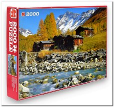 Lötschental, Zwitserland - Jumbo - 2000 Stukjes
