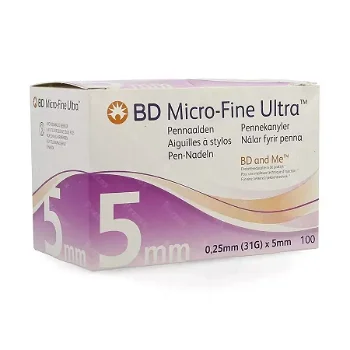 BD Micro-Fine Ultra 5MM pennaalden - 0