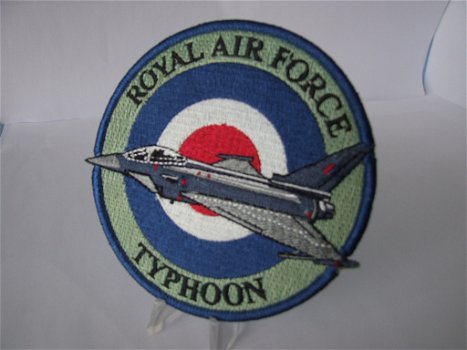 Embleem,Patch,Engeland,RAF,Thypoon - 0