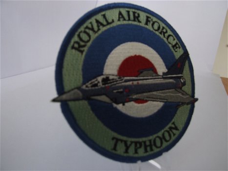 Embleem,Patch,Engeland,RAF,Thypoon - 2
