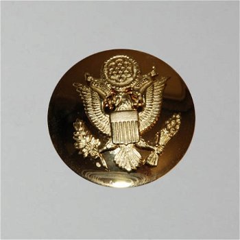 Embleem,Badge,Pet,Kepie,US,Army,WWII,Dienstplichtig,Militair,US Eagle,Disc - 0