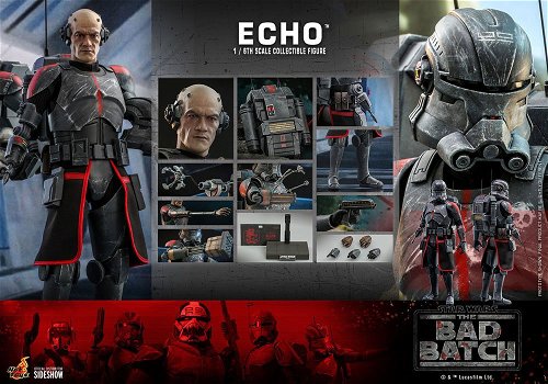 Hot Toys Star Wars The Bad Batch Echo TMS042 - 0
