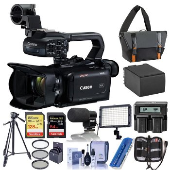 Canon XA45 4K UHD Pro Camcorder with 20x Zoom Lens,with Premium Accessory Bundle - 0