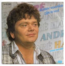 André Hazes – Al Jouw Woorden Zijn Te Veel (Vinyl/Single 7 Inch)