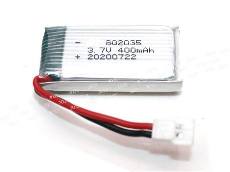 Battery for AIEN 3.7V 400mAh RC Drone Batteries - 0