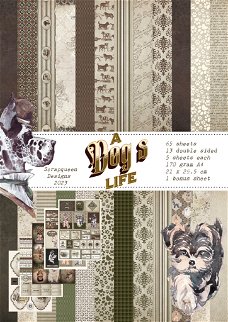 a dogs life printable set /uitprintbaar