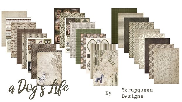 a dogs life printable set /uitprintbaar - 1