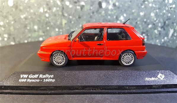 Vw Golf Rally Rood 1:43 Solido Sol051 - 0