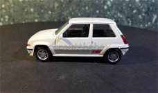 Renault supercinq GT Turbo wit 1/43 Norev