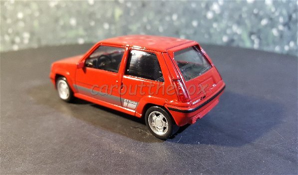 Renault supercinq GT Turbo rood 1/43 Norev - 2