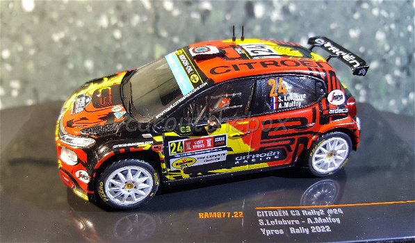 Citroen C3 rally 2 #24 1/43 Ixo V861 - 0