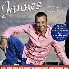 Jannes – Als Jij Maar Bij Me Bent (2 Track CDSingle) Nieuw