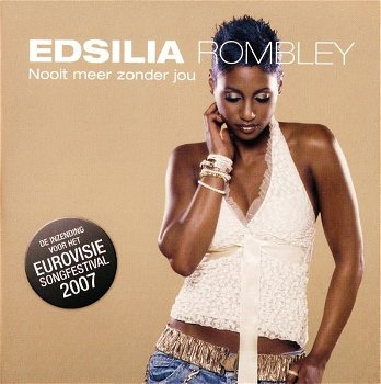 Edsilia Rombley – Nooit Meer Zonder Jou (2 Track CDSingle) Songfestival Nieuw - 0