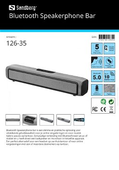Bluetooth Speakerphone Bar geschikt voor alle merken - 3