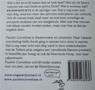 Te koop het boek En Dan Nog Iets van Paulien Cornelisse. - 1