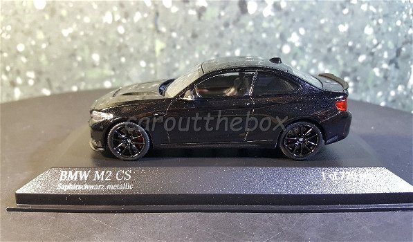 BMW M2 CS 2020 black 1/43 Minichamps Mi076 - 1