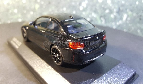 BMW M2 CS 2020 black 1/43 Minichamps Mi076 - 3