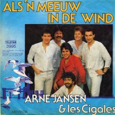 Arne Jansen & Les Cigales – Als 'n Meeuw In De Wind (1983)
