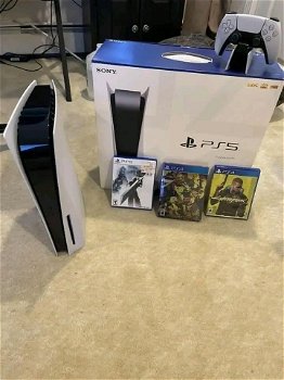 Sony Playstation 5 (Disc-Version) Console - 1