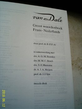 Groot woordenboek Frans-Nederlands. - 2