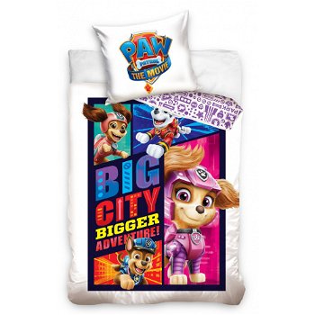 Paw Patrol Dekbedovertrek 140 X 200 Wit - 0