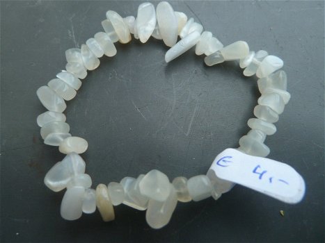 Armband witte maansteen - 1