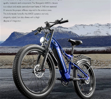 2023 New Shengmilo MX03 Electric Mountain Bike - 4