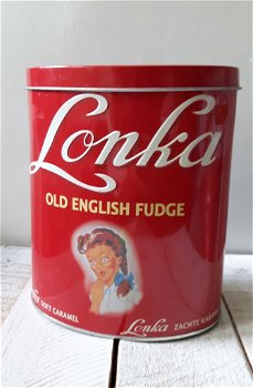 Lonka Old English Fudge blik - 0