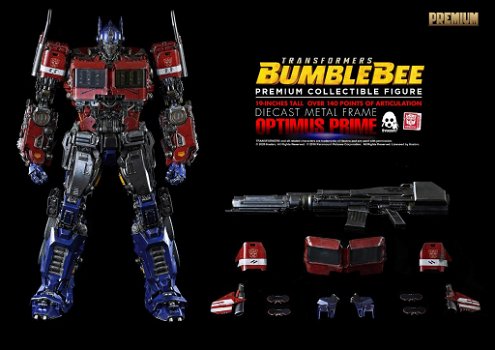 ThreeZero Transformers Bumblebee Optimus Prime Premium figure - 3