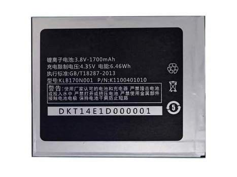 High Quality Smartphone Batteries KONKA 3.8V 1700mAh/6.46WH - 0