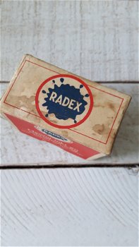 Oud doosje Radex inkt wismiddel - 2