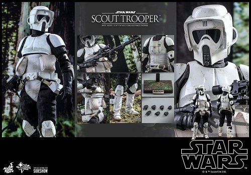HOT DEAL Hot Toys Star Wars ROTJ Scout Trooper MMS611 - 2