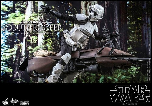 HOT DEAL Hot Toys Star Wars ROTJ Scout Trooper MMS611 - 5
