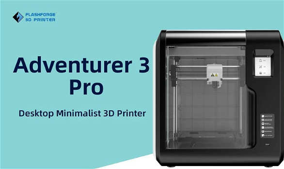 Flashforge Adventurer 3 Pro 3D Printer, Auto Leveling, Removable - 2