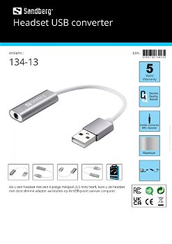 Headset USB converter - 2