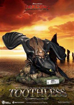 Beast Kingdom How To Train Your Dragon Master Craft Statue Toothless - 1