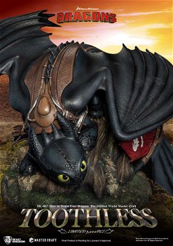 Beast Kingdom How To Train Your Dragon Master Craft Statue Toothless - 3