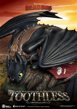 Beast Kingdom How To Train Your Dragon Master Craft Statue Toothless - 4